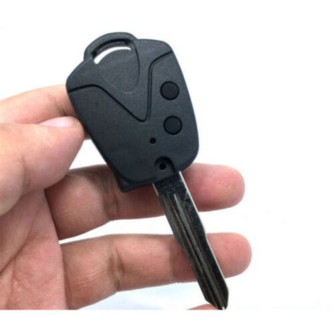 Replacement Buttons Remote Key Case Shell Fob Uncut Blade Fit For