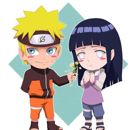 Download Cute Naruto And Hinata Fanart Wallpaper | Wallpapers.com