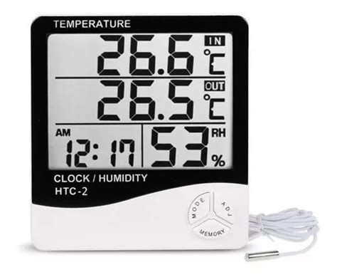 Termohigrometro Sonda Digital Humedad Y Temperatura Htc 2