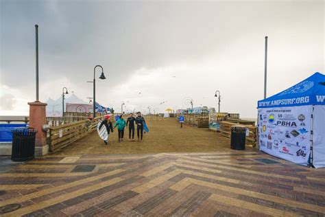 Pismo Beach Pier during ISA World Para Surfing Championship 2022 Editorial Stock Photo - Image ...