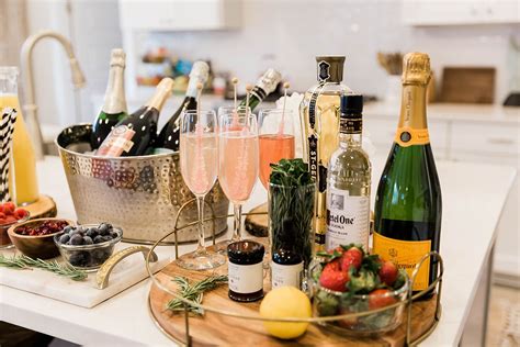 How to Create the Perfect Champagne Bar