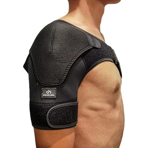 COPPER HEAL Shoulder Adjustable Clamp Compression Sleeve For Men