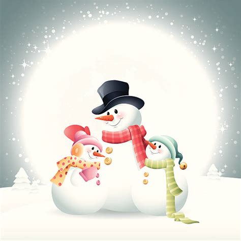 2,700+ Snowman Family Stock Illustrations, Royalty-Free Vector Graphics ...