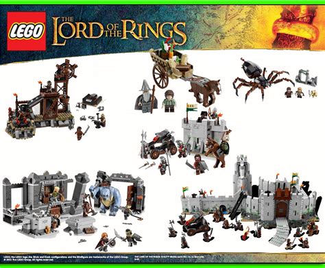 NEW LEGO LORD OF THE RINGS Collection 9476 9474 9473 9471 9470 9469 6 ...