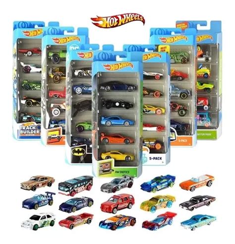 X Hot Wheels Pack Carrinhos Sortidos Mattel Parcelamento Sem Juros