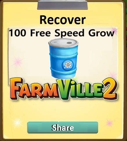 Farmville Bonus Free X Speed Grow X Games Media