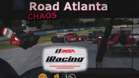 Imsa Is Absolute Chaos Porsche At Road Atlanta Iracing Youtube