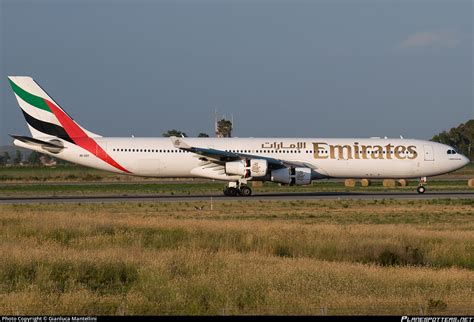 A6 ERT Emirates Airbus A340 313 Photo By Gianluca Mantellini ID