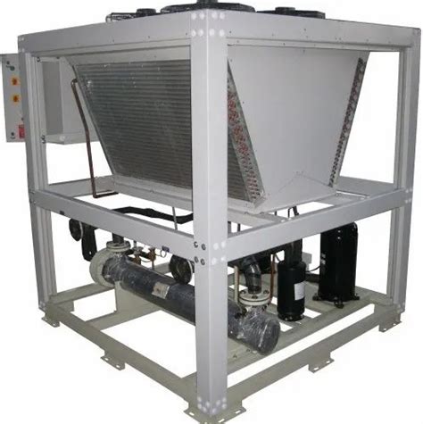 Three Phase Ton Air Cooled Low Temperature Brine Chiller Kw