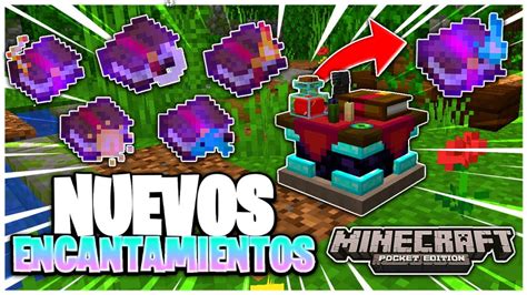 😲mod De Encantamientos Nuevos Para Minecraft Pe 117 A 118 Addon De