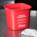 Noble Products Qt Red Sanitizing Pail