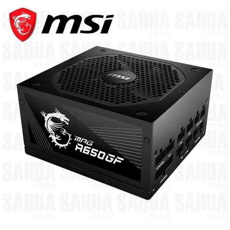 Fuente De Poder Msi Mag A Bn De W Real Bronze Mag A Bn