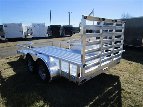 Aluminum Utility & LS | Custom Enclosed and Open Trailers