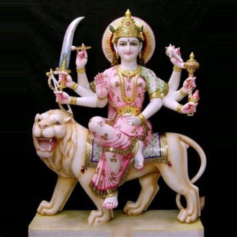 Hindu Marble Durga Maa Statue For Worship Size Ft At Rs In