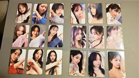 TWICE 13th Mini Album With YOU Th Soundwave Lucky Draw Cards Full