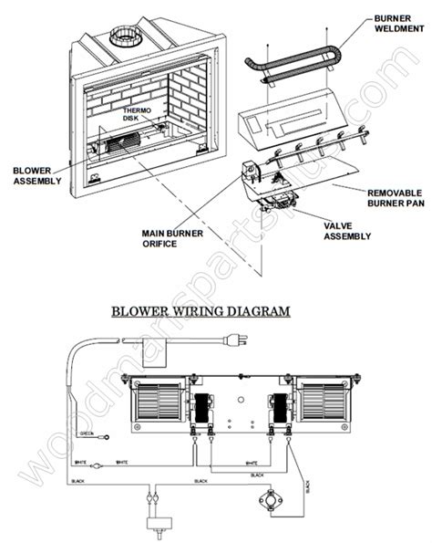 Mendota Gas Fireplaces Dxv 42 Replacement Stove Parts