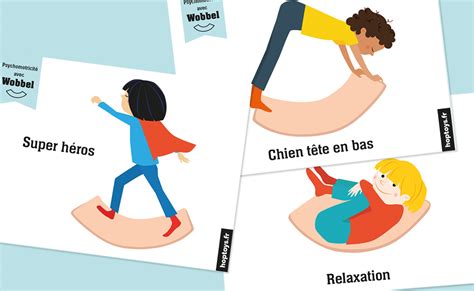 La planche Wobbel en séance psychomotrice - Blog Hop'Toys