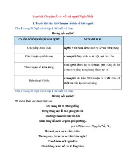 Soạn bài Chuyện cổ tích về loài người Ngữ Văn 6 Kết Nối Tri Thức PDF