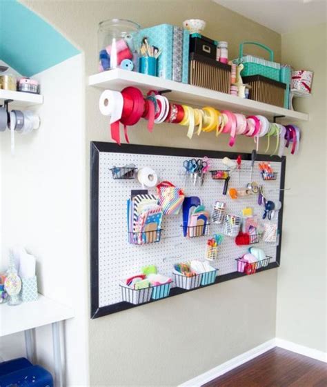 40 Ideas To Organize Your Craft Room In The Best Way Digsdigs