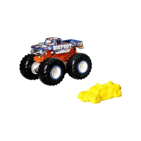Carrinho Hot Wheels Monster Trucks Bigfoot HHG Pronta Entrega