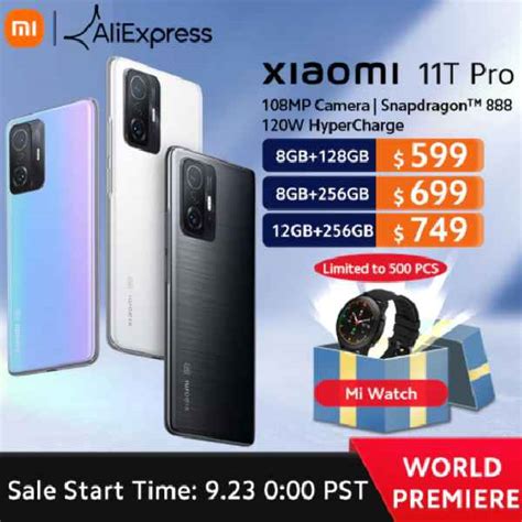 Xiaomi 11T Pro купить на АлиЭкспресс со скидкой - Aliinfo