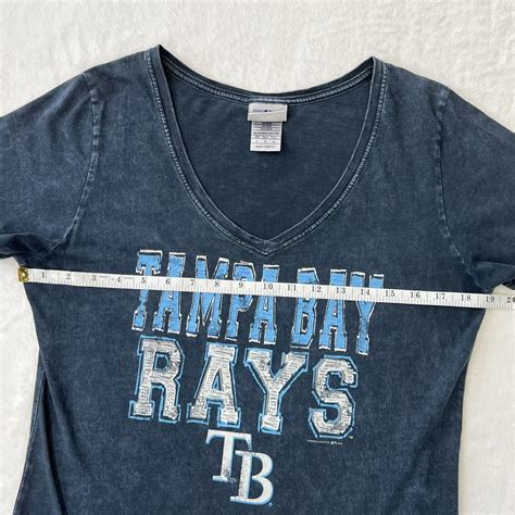 Genuine Merchandise Tampa Bay Rays Acid Wash Short Sl… - Gem