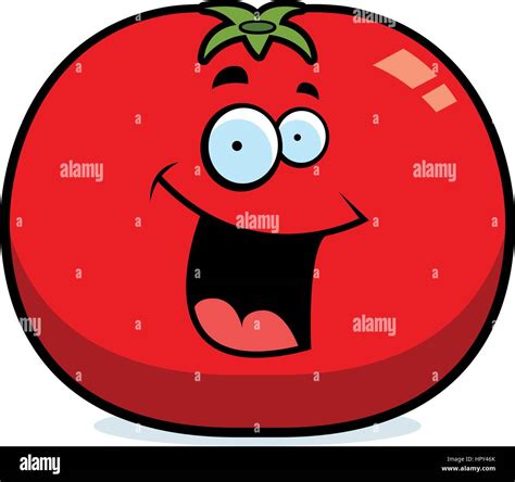 Red Tomato Icon Cartoon Style Royalty Free Vector Image Atelier Yuwa