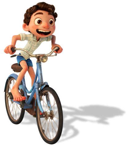 Luca Disney Png Imagens Png Ilustra O De Bicicleta Filmes De