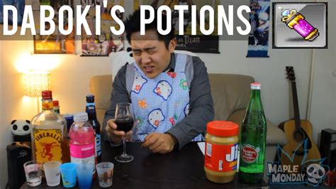 Making Maplestory Potions Maplemonday Youtube