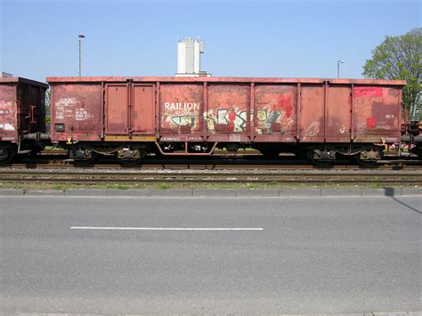 Eaos X Railion Graffiti Neuss Hafen Graff Flickr