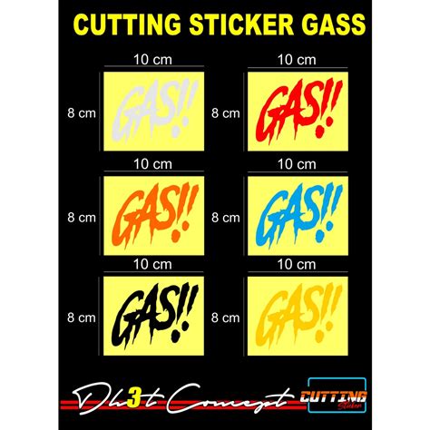 Jual Sticker Gas Cutting Sticker Tangki Motor Cb Shopee Indonesia