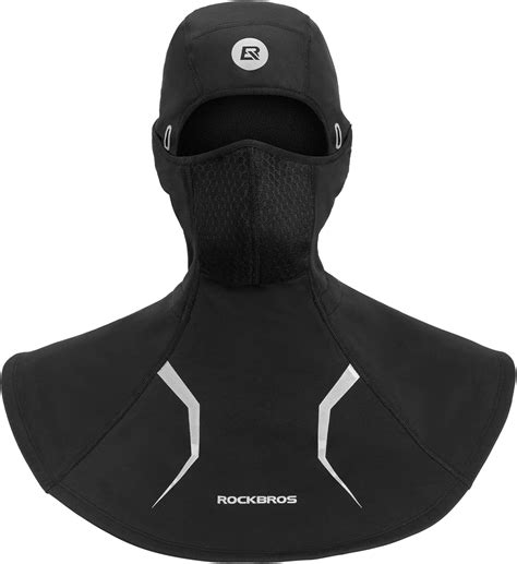 ROCKBROS Ski Mask Cold Weather Balaclava Windproof Fleece Thermal For