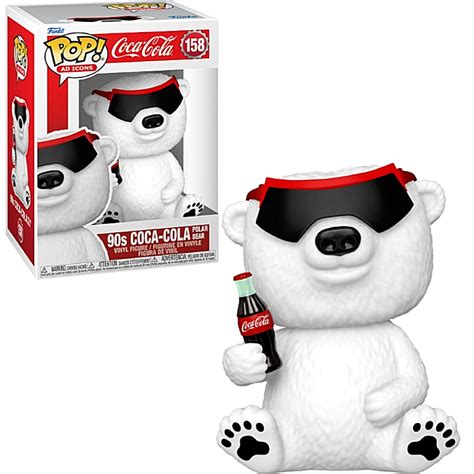 Funko POP Ad Icons Coca Cola 90s Polar Bear Figure 158 10cm