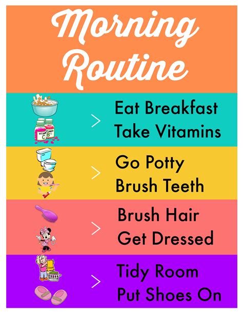 Our Morning Routine + Free Printable (Sponsored)