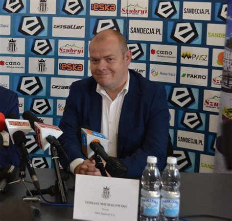 Zmiany W Sandecji Tomasz Micha Owski Rezygnuje Ze Stanowiska Prezesa