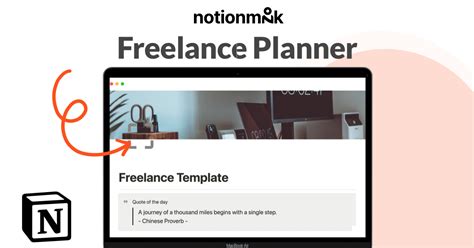 Freelance Planner Notion Template By Severin Create