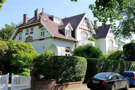 1103 Villen Im Villenviertel Von Hamburg Bergedorf Ende Des 19