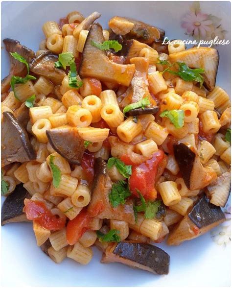 Pasta Con Sugo Di Funghi Cardoncelli La Cucina Pugliese Ricette