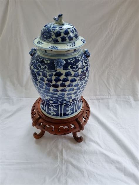 Pot Vaas Blauw En Wit Porselein China 19e 20e Catawiki