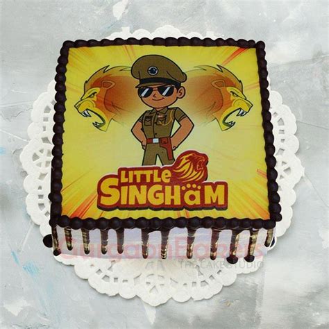 Order Little Singham Cake For Your Kids Birthday Gurgaon Bakers