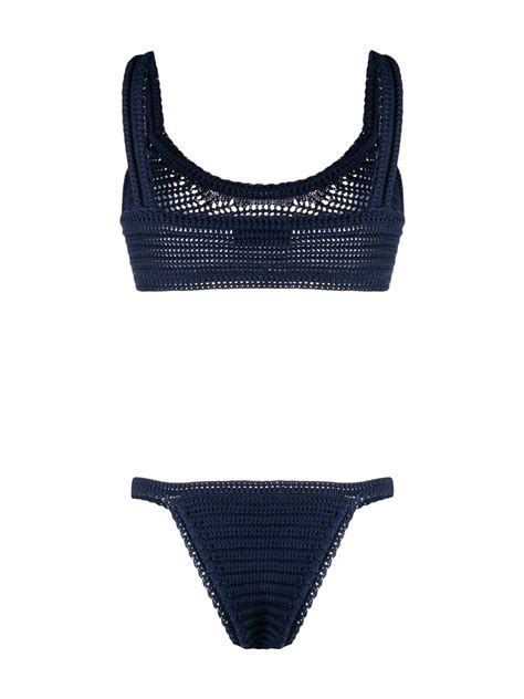 Alanui Beach Break Bikini Set Farfetch