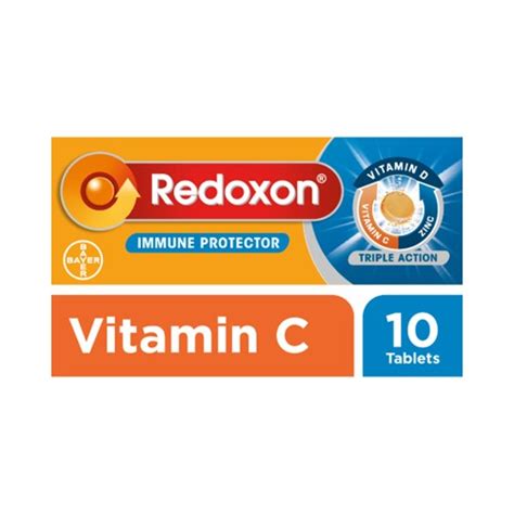 Redoxon Vitamin C Calcium D Effervescent Tablets 10s By Medic