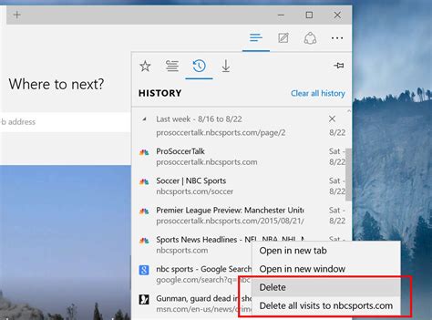 How to view and delete browser history in Microsoft Edge | Windows Central