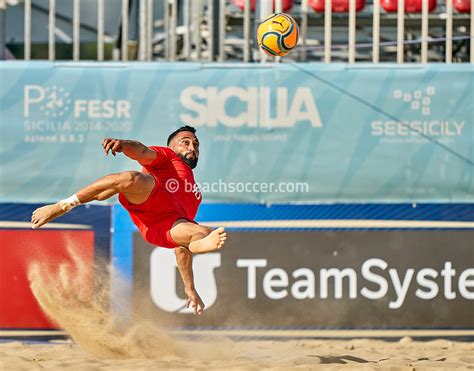 Anoc World Beach Games Qualifier Catania Beach Soccer Photo Archive