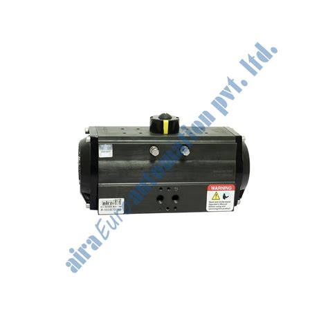 Aira Pneumatic Rotary Rack Pinion Actuator Double Acting Model ARA