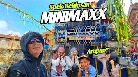 Spek Ontran²MINIMAXX Tjap bledosan MINIONSS AUDIO JEMBER bikin warga