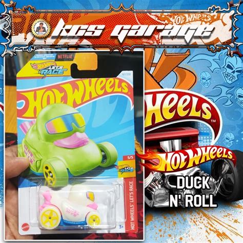 HOT WHEELS DUCK N ROLL GLOW IN THE DARK CAR PLEASE REFER TO THE DESCRIPTIONS Shopee