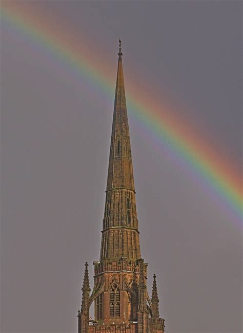 Coventry Rainbow Coventry Cathedral Rainbow Steve Knight Flickr