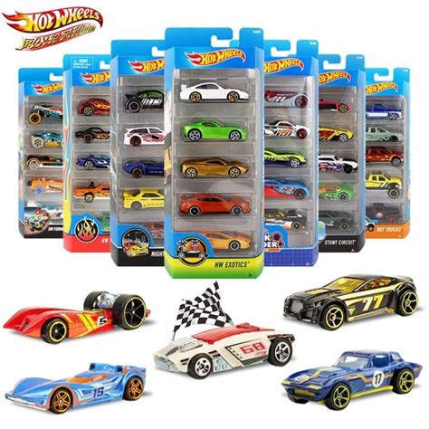 Hot Wheels Autos Básicos Paquete X 5 Mattel Hot Wheels