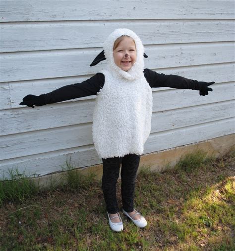 Handmade Sheep Lamb Costume White Black Any Color Halloween School Play